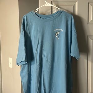 Blue men’s fishing shirt